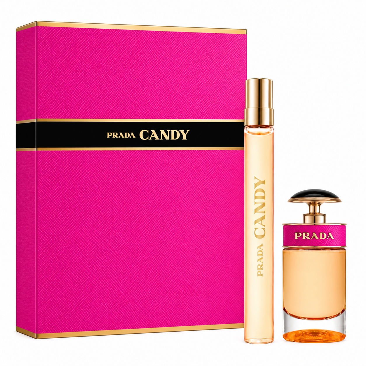 Set de Regalo Prada Candy para mujer-Eau de Parfum+Travel Spray