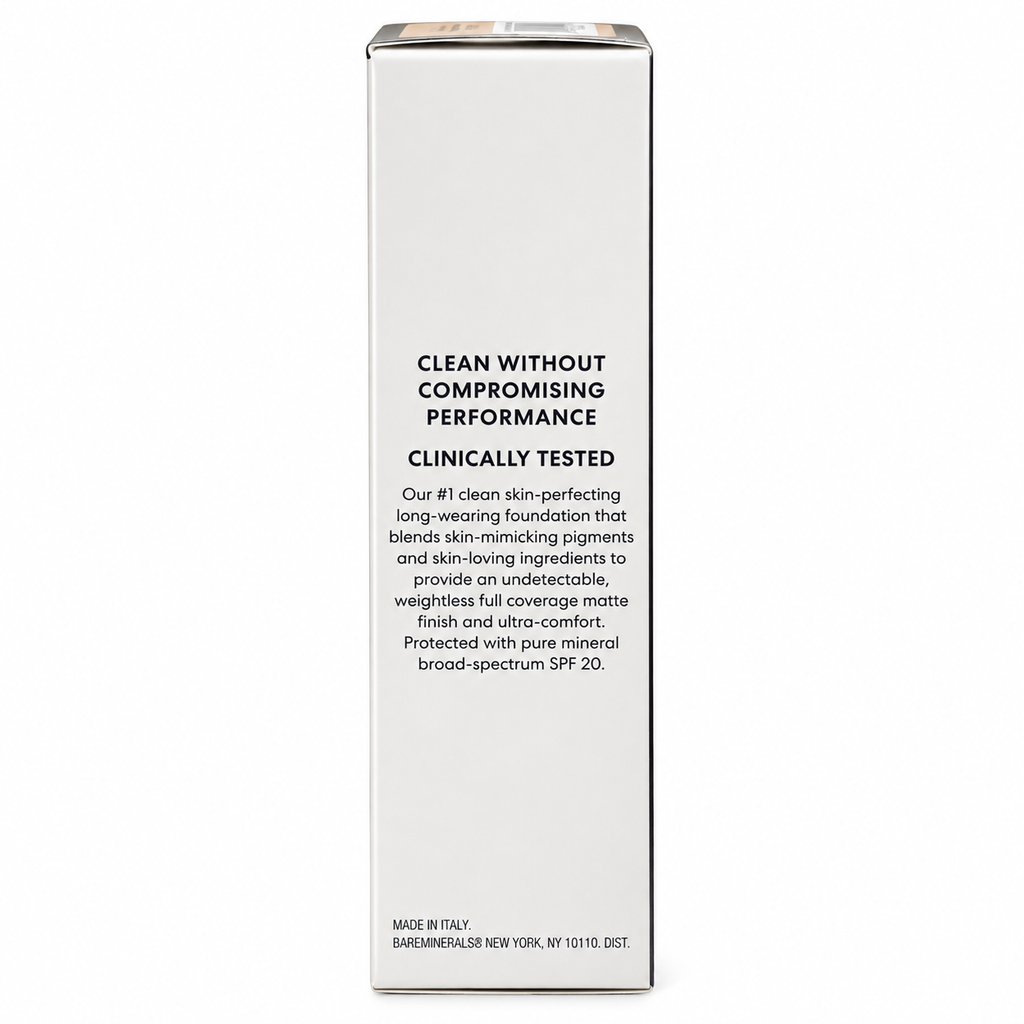 bareMinerals BAREPRO 24HR Wear Skin-Perfecting Matte Liquid Foundation SPF 20 – 30 ml