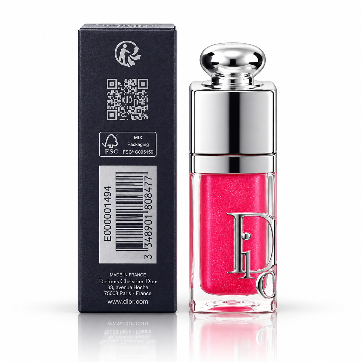 Dior Addict Lip Glow Oil 072 Fizzy Pink Sparkly 6 ml
