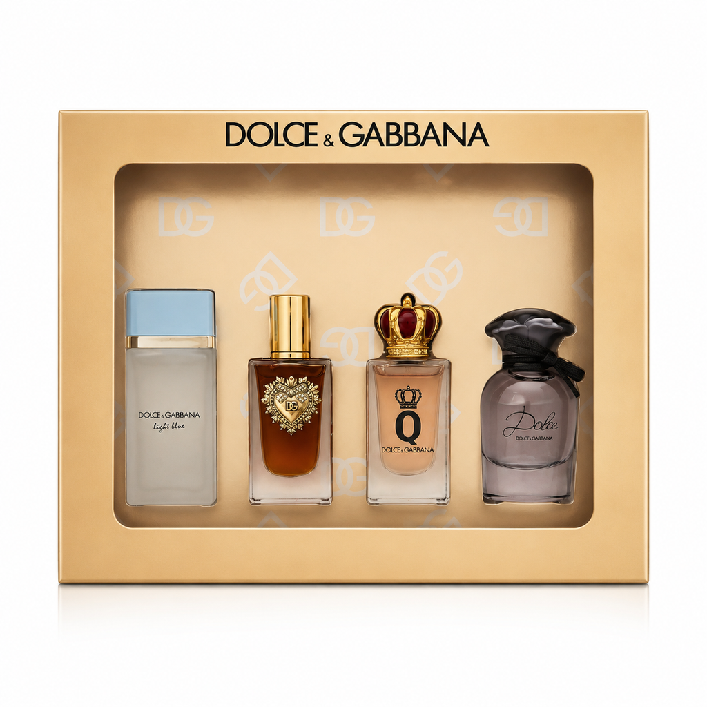 Dolce & Gabbana Mini Perfume Discovery Set-4 x 5 ml