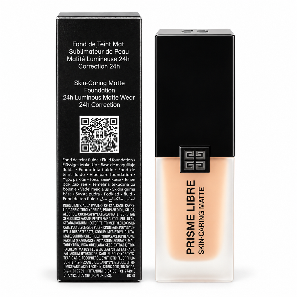 Givenchy Prisme Libre Skin-Caring Matte Foundation 24H – Shade 5-W385 – 30 ml / 1 fl oz