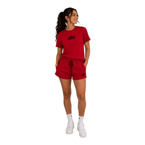 CONJUNTO DEPORTIVO DE SHORT Y PULOVER-PLUS SIZE(L-XL)