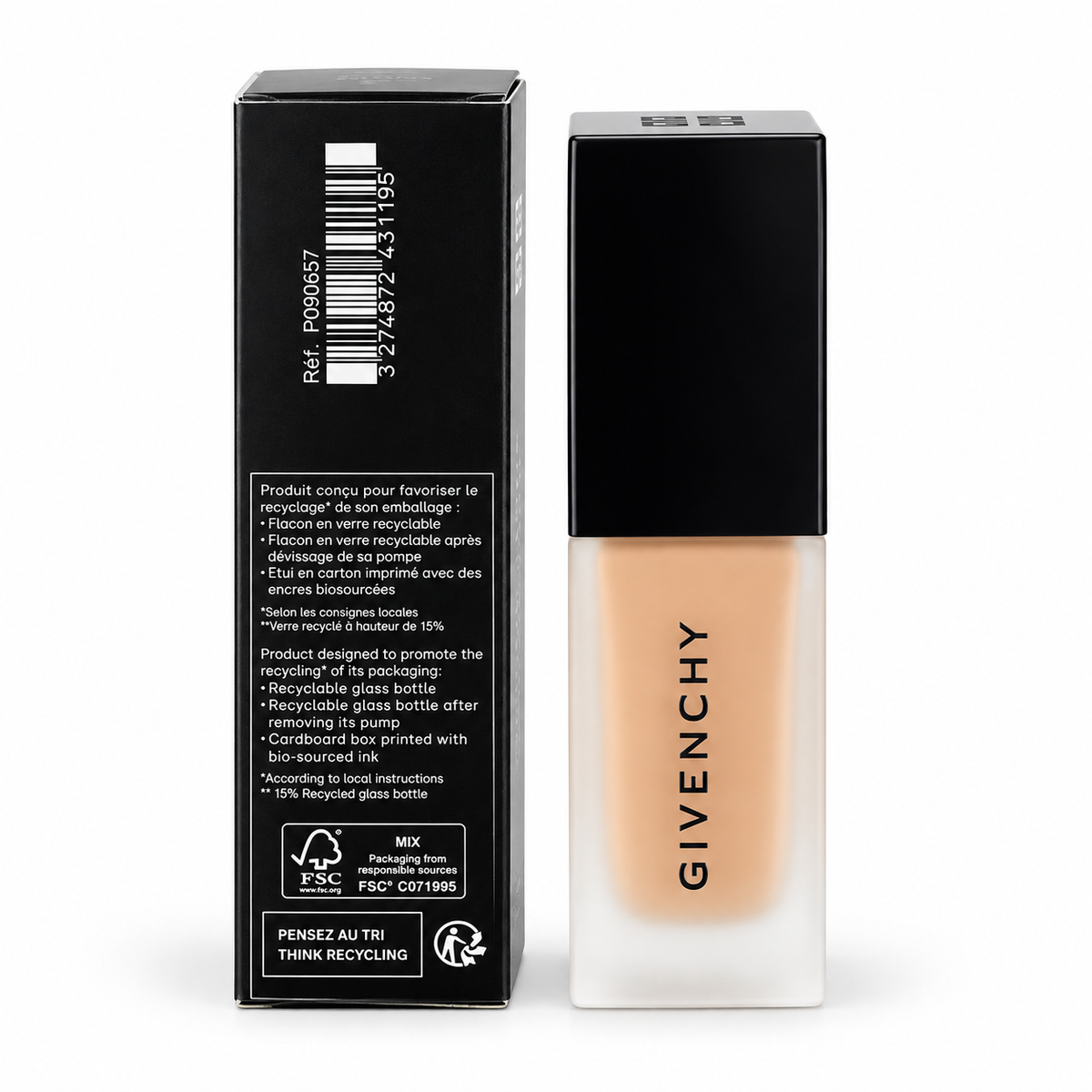 Givenchy Prisme Libre Skin-Caring Matte Foundation 24H – Shade 5-W385 – 30 ml / 1 fl oz