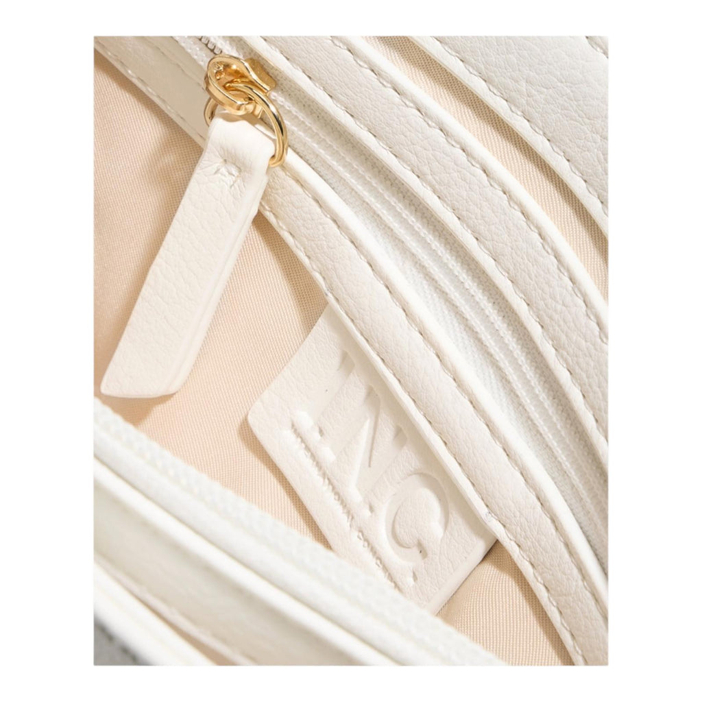 Bolso Floral Blanco para mujer- Crossbody Elegante con Flores 3D
