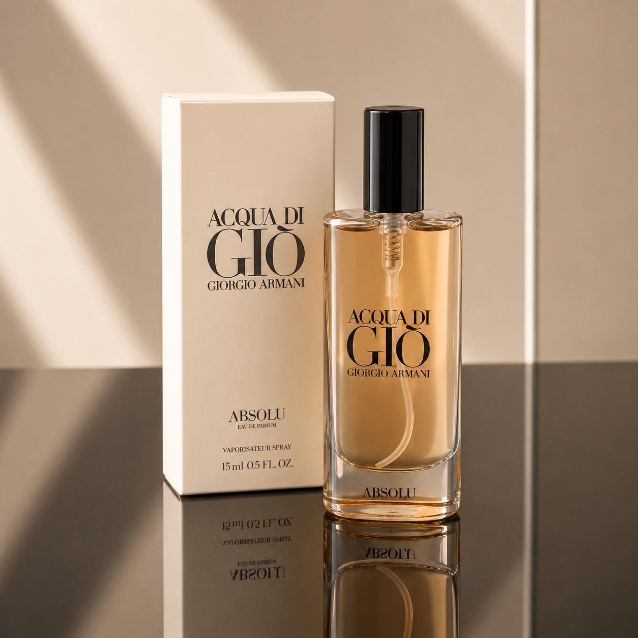 Giorgio Armani Acqua di Gio Absolu Eau de Parfum 15 ml- hombre Original