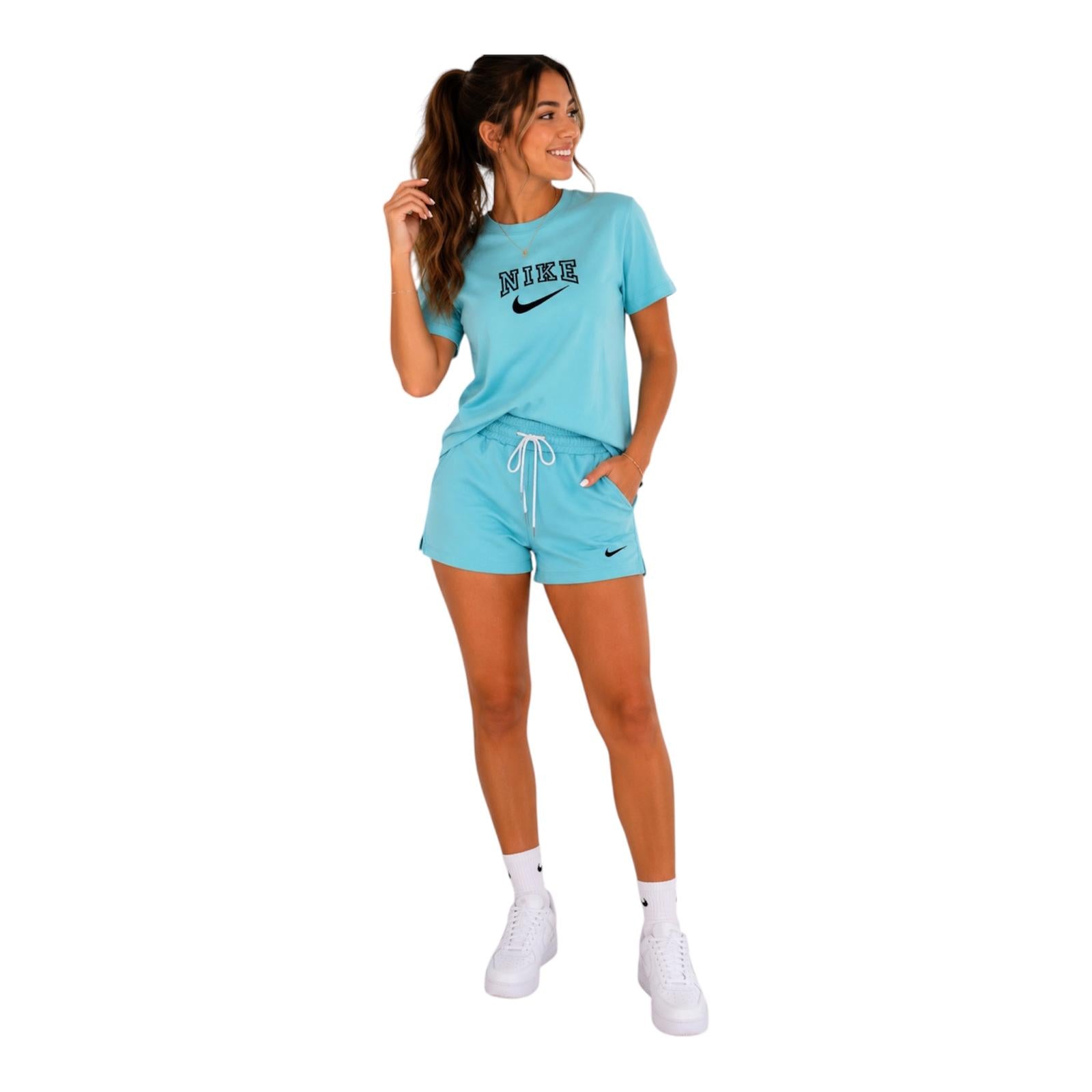 CONJUNTO DEPORTIVO DE SHORT Y PULOVER-PLUS SIZE(L-XL)