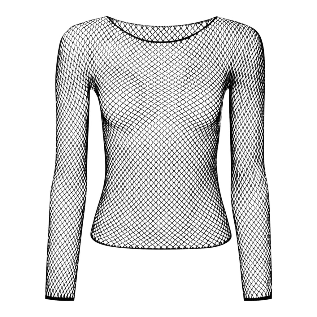 KILLSTAR MESH LONG SLEEVE TOP- ONE SIZE